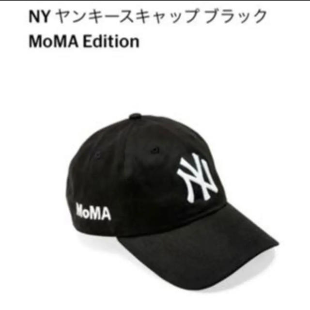 帽子New NYヤンキース MoMA Edition キャップ ブラック 新品