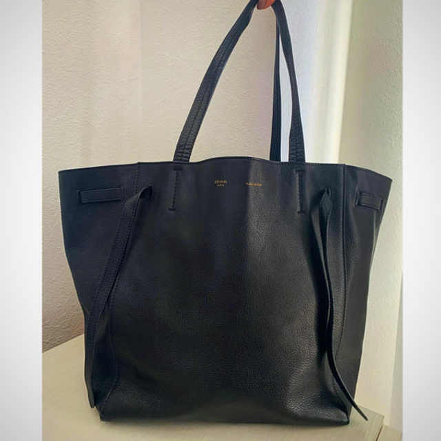 CELINE カバファントム スモール ブラック バッグ