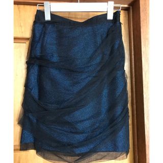 ランバンオンブルー(LANVIN en Bleu)のランバン en Bleuスカート未使用(ひざ丈スカート)