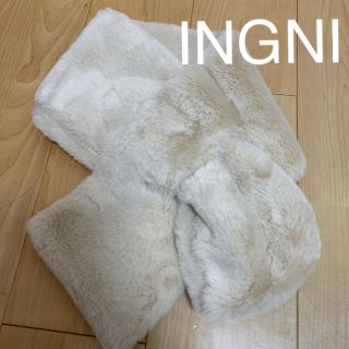 イング(INGNI)のイング　ファーマフラー　ベージュ　福袋　2020(マフラー/ショール)