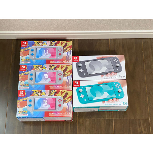 ニンテンドー　Switch lite　スイッチ　ライト　5台　新品　新型　即納