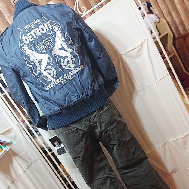 HYSTERIC GLAMOUR(ヒステリックグラマー)の＆ღ𝒰 ღ様専用 新品 未使用タグ付きヒステリックグラマーヒスガールつなぎ レディースのパンツ(オールインワン)の商品写真