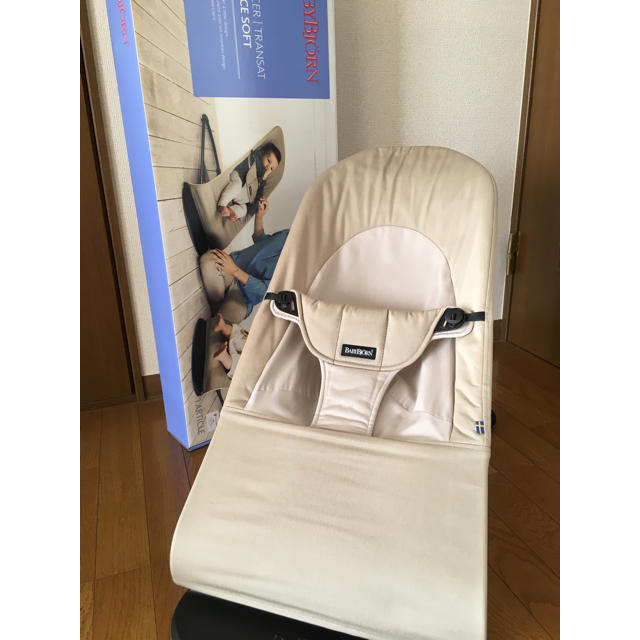 BabyBjorn ベビービョルン バウンサー バランスソフト カーキベージュ
