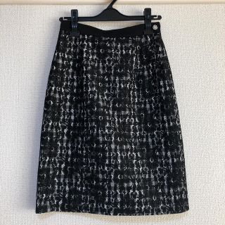 プロポーションボディドレッシング(PROPORTION BODY DRESSING)のPROPORTION BODY DRESSING レース×チェックスカート(ひざ丈スカート)