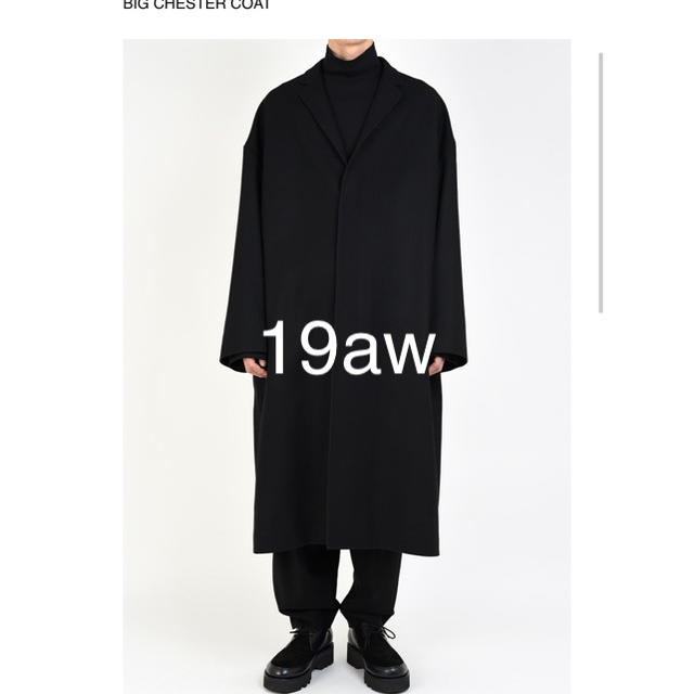 LAD MUSICIAN(ラッドミュージシャン)の19aw BIG CHESTER COAT 4244 新品 メンズのジャケット/アウター(チェスターコート)の商品写真