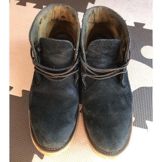 レッドウィング(REDWING)のレッドウィング　スエード　ブーツ　3142 9.5 ブラック(ブーツ)