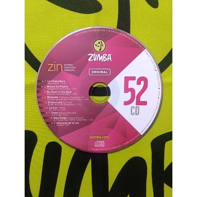Zumba - まつりかさま専用 ZUMBA ズンバ ZIN52 CDの通販 by nicebatting's shop｜ズンバならラクマ