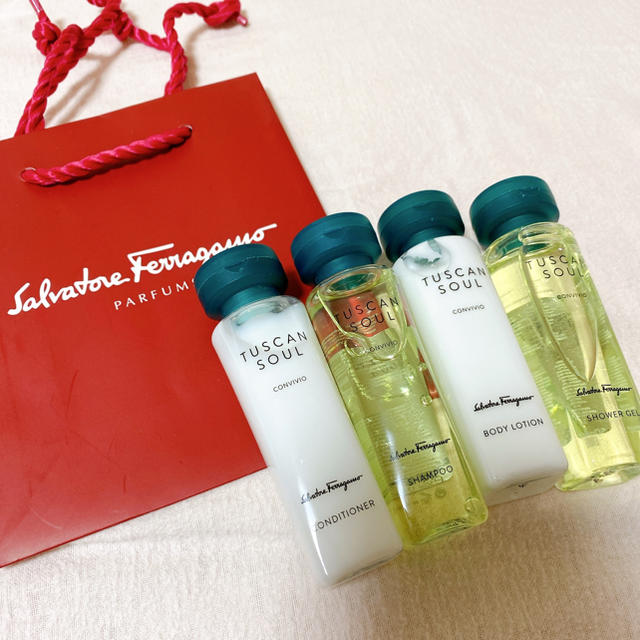 Salvatore Ferragamo(サルヴァトーレフェラガモ)のこす。様専用　　　フェラガモ　アメニティ コスメ/美容のヘアケア/スタイリング(シャンプー)の商品写真