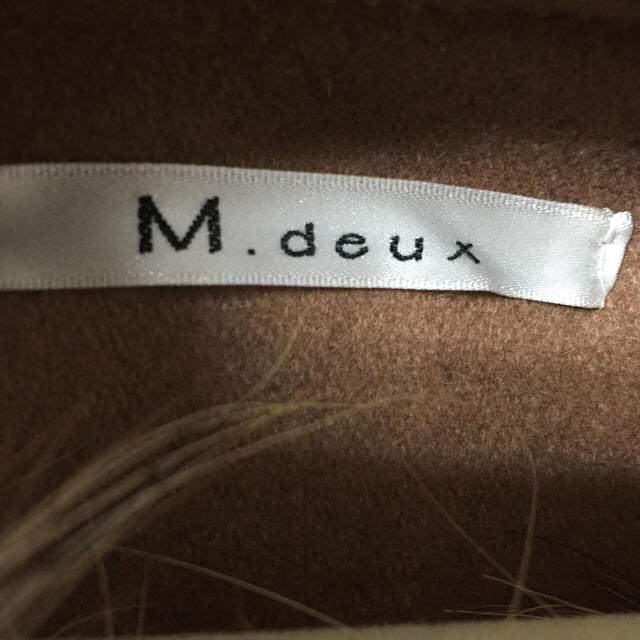 M.deux(エムドゥー)のM deux ポンチョコート レディースのジャケット/アウター(ポンチョ)の商品写真