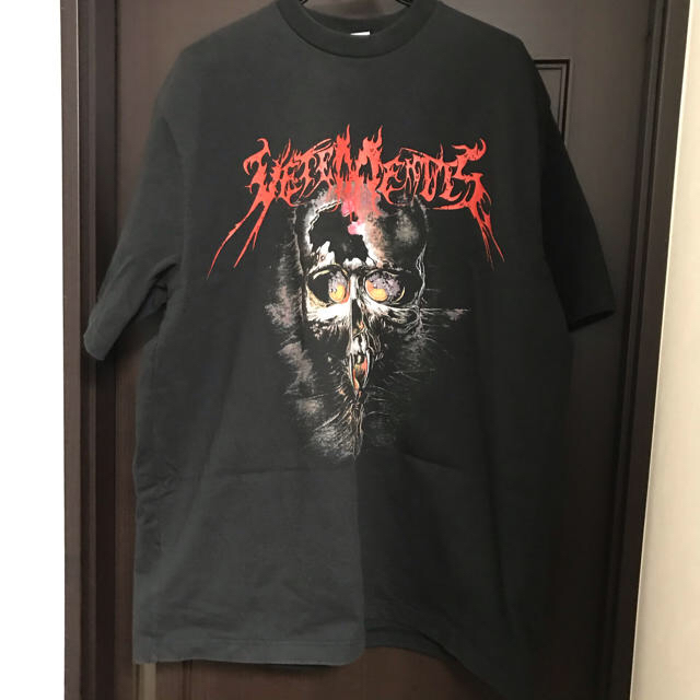 確実正規品　vetements オーバーサイズ　スカル　Tシャツ