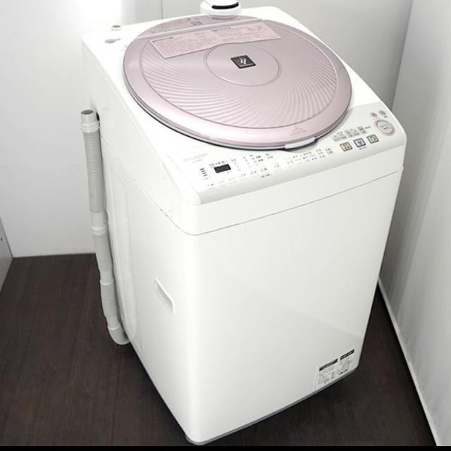 美品 SHARP 洗濯乾燥機 ES-TX820 プラズマクラスター 送料無料洗濯機