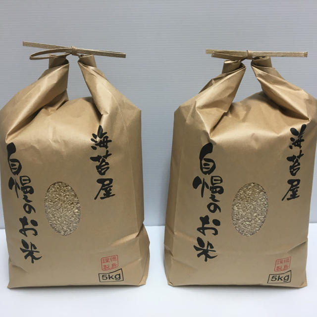 無農薬 玄米 コシヒカリ 20kg(5kg×4) 令和元年 徳島県産の通販 by U-KO's shop｜ラクマ