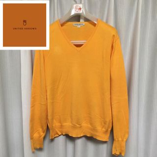 ユナイテッドアローズ(UNITED ARROWS)のユナイテッドアローズ　Vネック　ニット　セーター　ヴィンテージ　長袖(ニット/セーター)