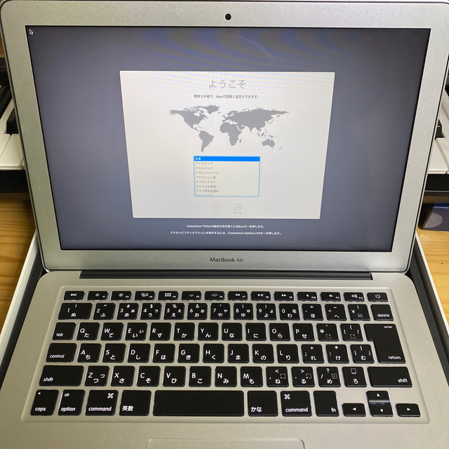 Mac (Apple)(マック)のMacBook Air 2017 美品 スマホ/家電/カメラのPC/タブレット(ノートPC)の商品写真