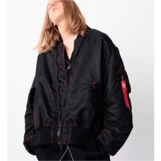 アルファインダストリーズ(ALPHA INDUSTRIES)のmonkey time  別注  alpha ボンバージャケット ma-1(ブルゾン)