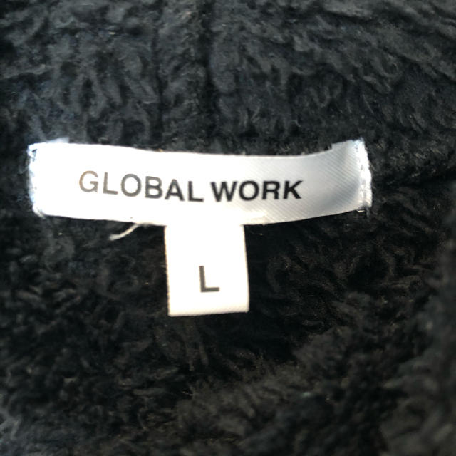 GLOBAL WORK(グローバルワーク)の【GLOBAL WORK】もこもこパーカー（ミニー） キッズ/ベビー/マタニティのキッズ服女の子用(90cm~)(ワンピース)の商品写真