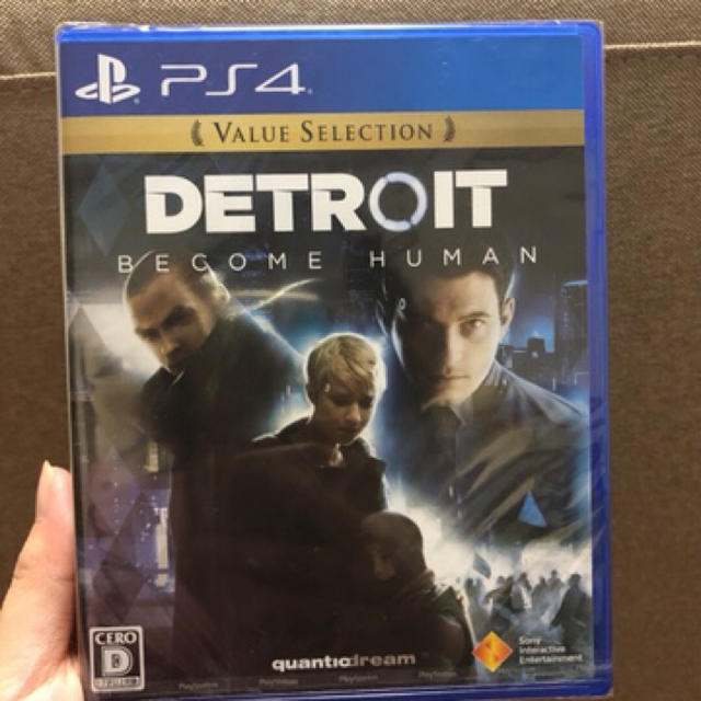 PlayStation4(プレイステーション4)のDetroit Become Human  エンタメ/ホビーのゲームソフト/ゲーム機本体(家庭用ゲームソフト)の商品写真