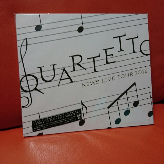 【未開封】NEWS　LIVETOUR　2016QUARTETTO（初回盤)