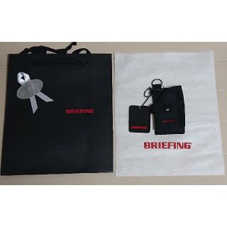 ブリーフィング(BRIEFING)のブリーフィング◆キーケース 兼カード入れ 黒◆新品未使用(キーケース)