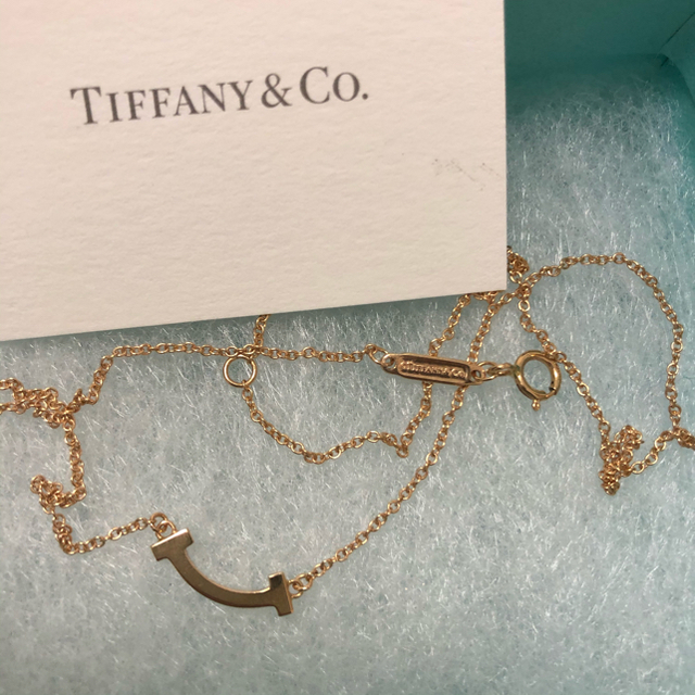 ておつけし Tiffany ⚠️本日限定⚠️Tiffany♥︎︎Tスマイル ネックレスの通販 by ▽△kana's shop△▽｜ティファニーならラクマ   Co. - ◶ネックレス - www.blaskogabyggd.is