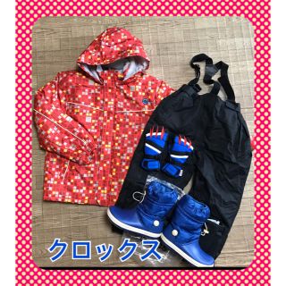 クロックス スキーの通販 6点 | crocsのスポーツ/アウトドアを買うなら ... 専用 スキーウェア 160 キッズ ジュニア クロックス