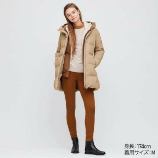 ユニクロ(UNIQLO)のオンライン完売サイズ ユニクロ シームレスダウン ショートコート(ダウンコート)