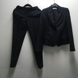 ジルサンダー(Jil Sander)のジル・サンダー　セットアップスーツ　黒　(93013759)(セット/コーデ)