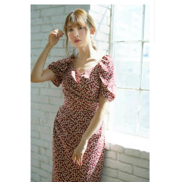 Her lip to Cherry Pattern One Piece