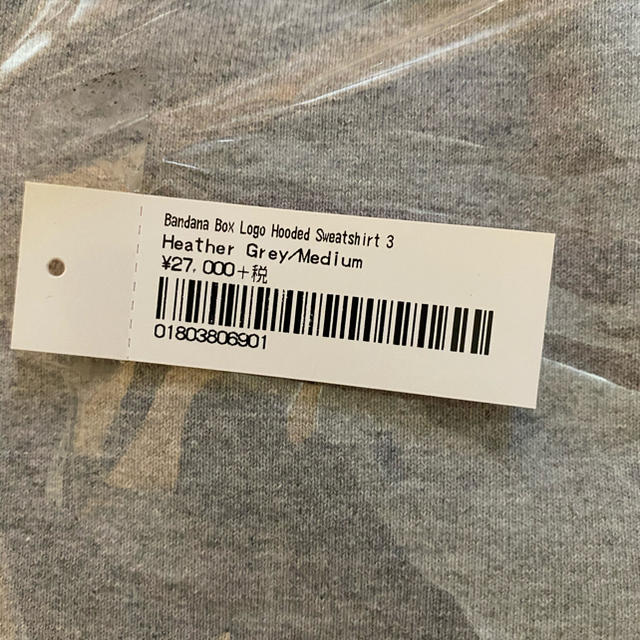 Supreme 19ss boxlogo hoodedsweatshirt M