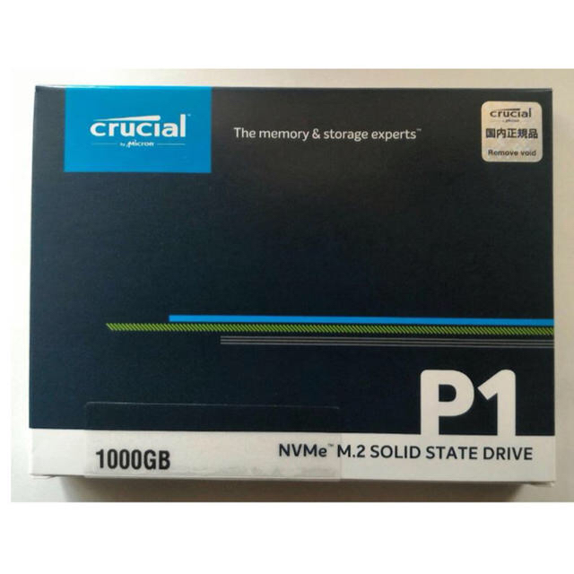 新品未開封 Crucial CT1000P1SSD8JP 1TB m.2 SSD