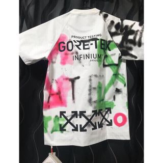 OFF-WHITE - Off-White Gore-Tex ロゴ グラフィティ 半袖 Tシャツの ...