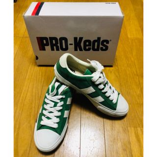 プロケッズ(PRO-Keds)のPRO-Keds ROYAL PLUS SUEDEグリーン(スニーカー)