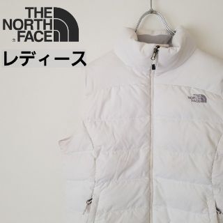 ザノースフェイス(THE NORTH FACE)の90S THE NORTH FACE ヌプシ ダウンベスト レディースLサイズ(ダウンベスト)