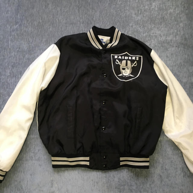 chalk line レイダース スタジャン レア物 RAIDERS USA