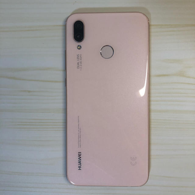 HUAWEI P20 lite サクラピンク