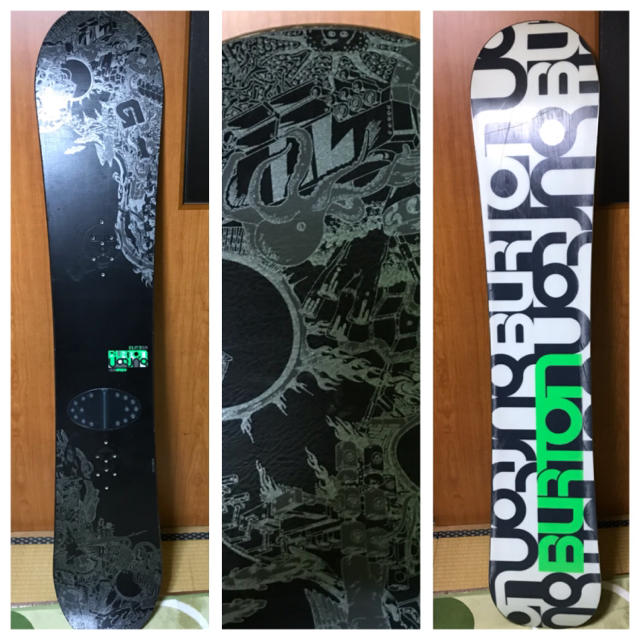 スノーボード BURTON CRUZER × SALOMON 145cm