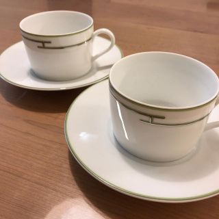 エルメス(Hermes)のエルメス　ティーカップ&ソーサ(食器)