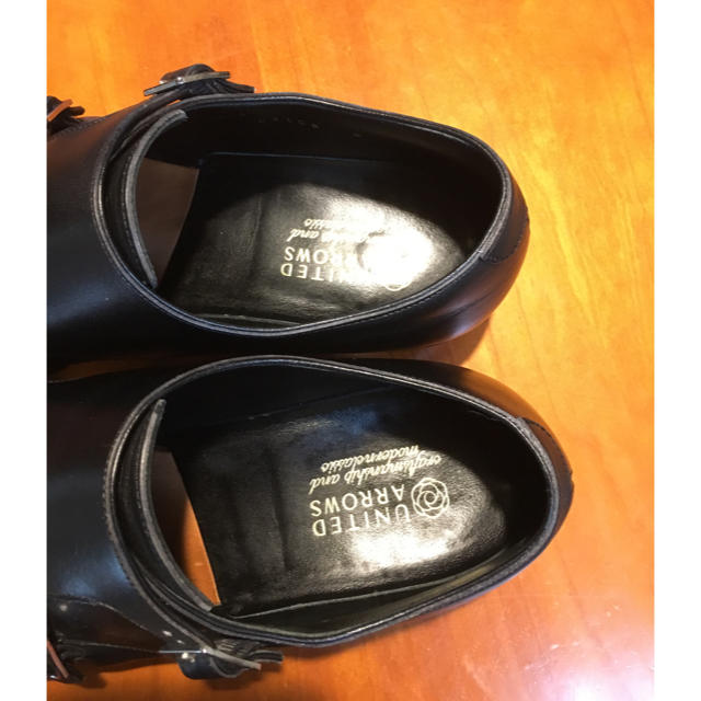 UNITED ARROWS(ユナイテッドアローズ)のユナイテッドアローズ 山陽山長 コラボ ダブルモンク 革靴 ビジネスシューズ メンズの靴/シューズ(ドレス/ビジネス)の商品写真