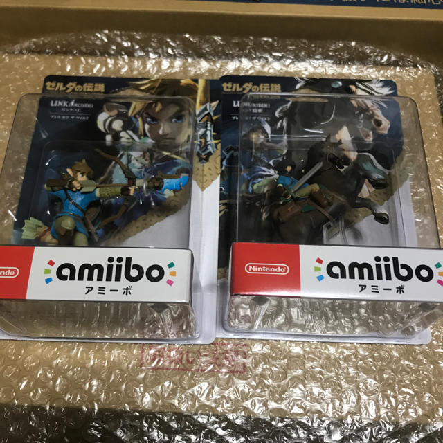 任天堂(ニンテンドウ)のamiibo アミーボ　ゼルダ　2体セット エンタメ/ホビーのフィギュア(アニメ/ゲーム)の商品写真