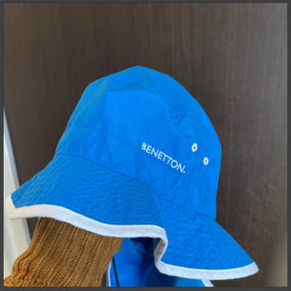 ベネトン(BENETTON)のベネトン帽子【日よけつき】(帽子)