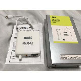 コルグ(KORG)のKORG  plugKEY iOS用MIDI／オーディオIF(オーディオインターフェイス)