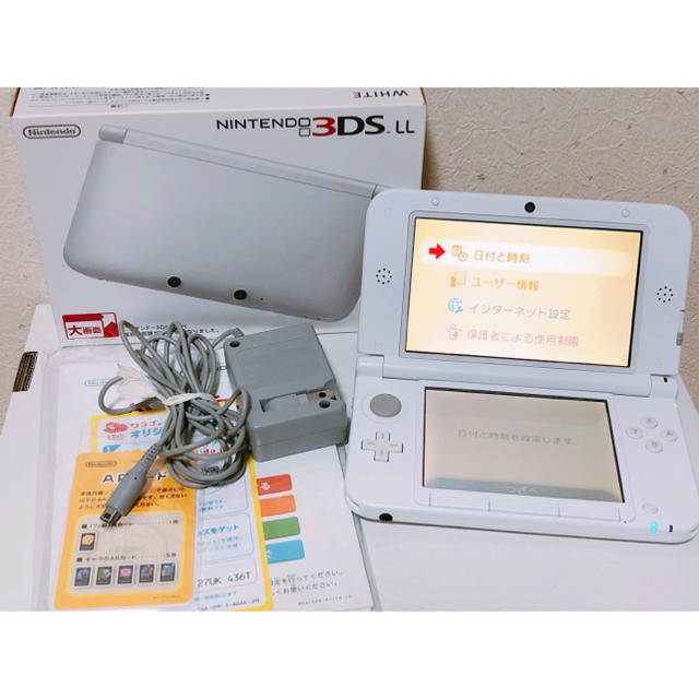 【美品】任天堂 3DS LL ホワイト