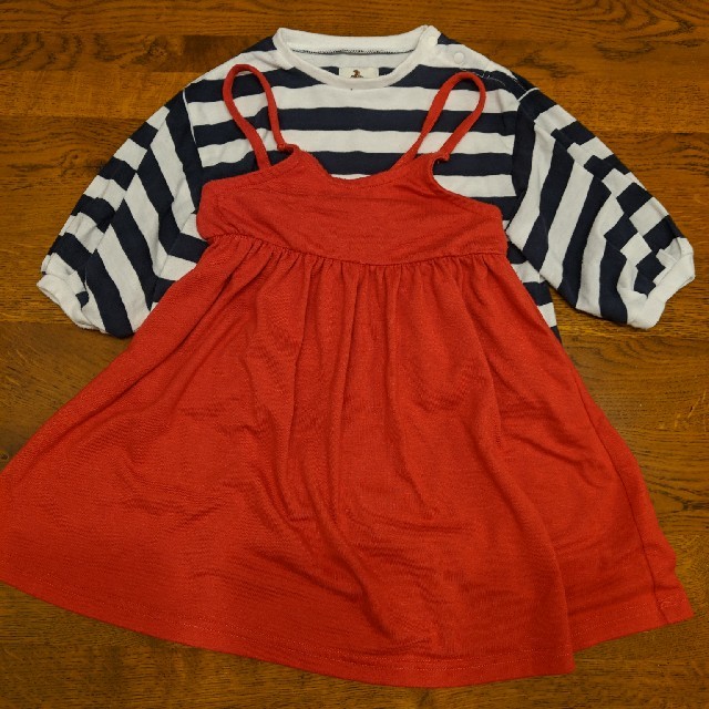 MARKEY'S(マーキーズ)のマーキーズ　トップススカートセット キッズ/ベビー/マタニティのキッズ服女の子用(90cm~)(Tシャツ/カットソー)の商品写真