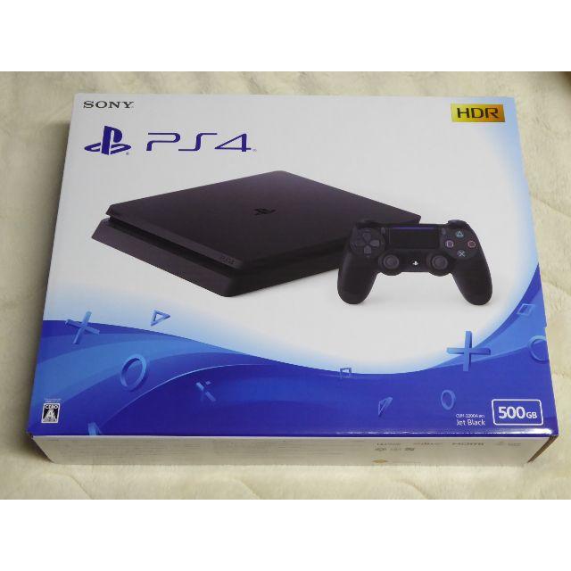 PS4 CUH-2200A B01 jet black 500GB PS4本体