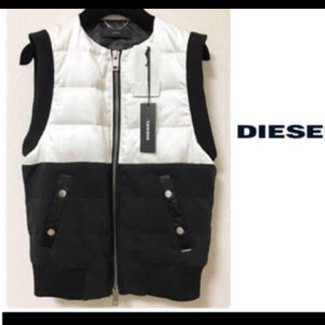 47%割引 お気に入り ディーゼル ダウンベスト バイカラー 美品 ダウン 日本の直営店舗 DIESEL ダウンベスト♡新品未使用 ダウンベスト