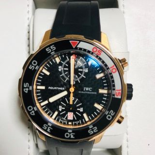 インターナショナルウォッチカンパニー(IWC)のgto1985様専用　iwcアクアタイマークロノグラフ(腕時計(アナログ))