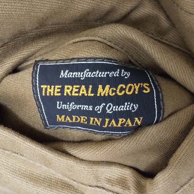 THE - The REAL MCCOY'S N-1 デッキジャケットの通販 by Spaceranger's shop｜ザリアルマッコイズならラクマ REAL McCOY’S 在庫HOT