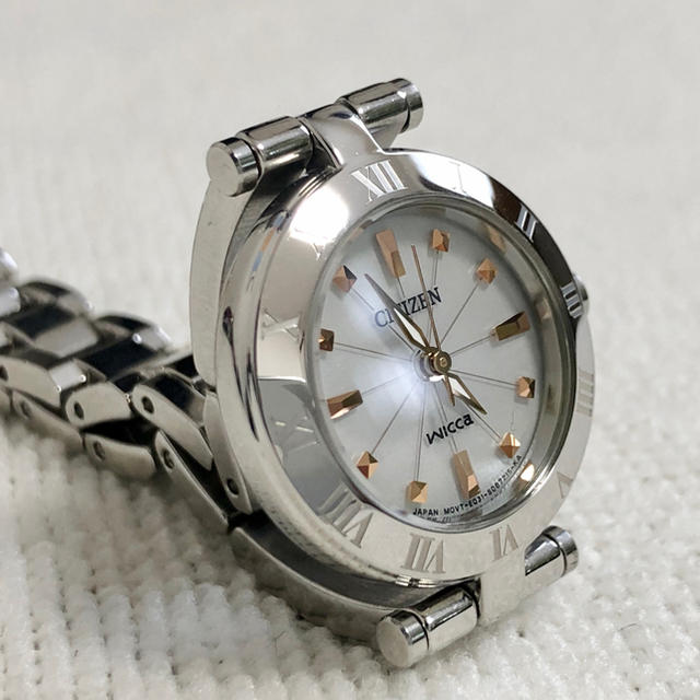 CITIZEN(シチズン)のWicca ソーラー腕時計 レディースのファッション小物(腕時計)の商品写真