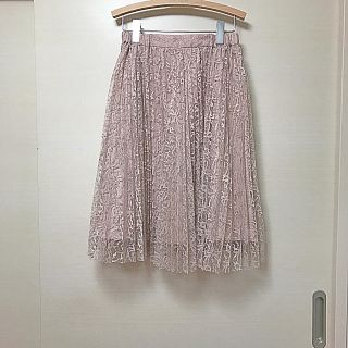 プロポーションボディドレッシング(PROPORTION BODY DRESSING)の【🌸お値下げ🌸】PROPORTIONのチュール.プリーツスカート 🌷(ひざ丈スカート)