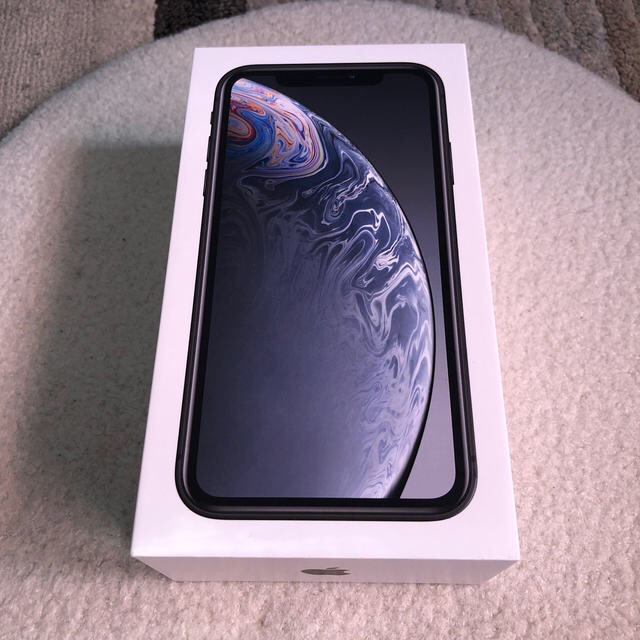 (最終値下げ)未使用　iPhoneXR  black 64GB SIMフリー